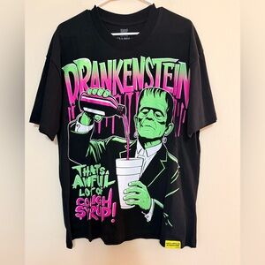 Drankenstein Graphic T-Shirt - Black